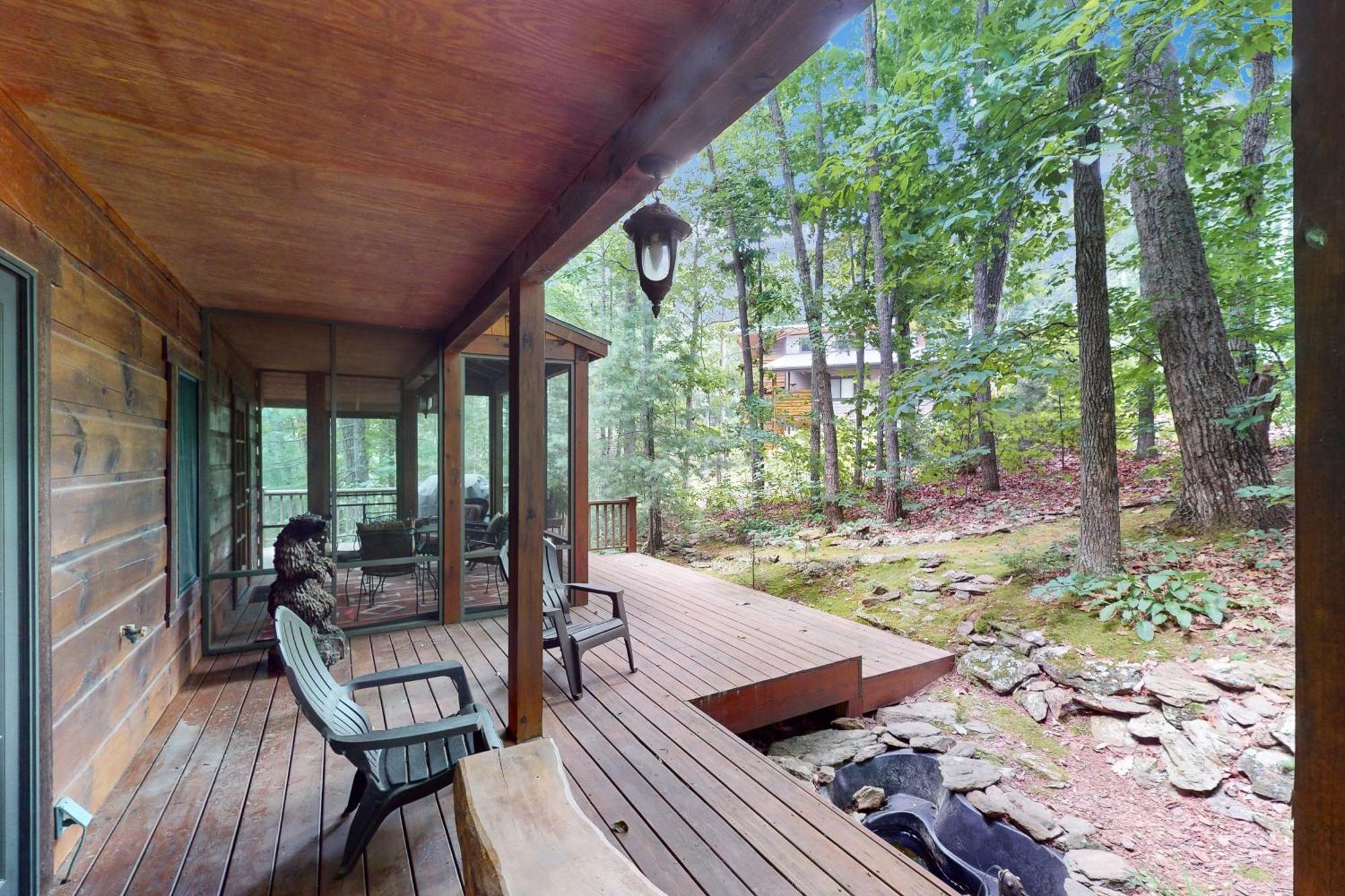 Elkhorn Cabin & Eagles Wing Lodge Asheville Extérieur photo