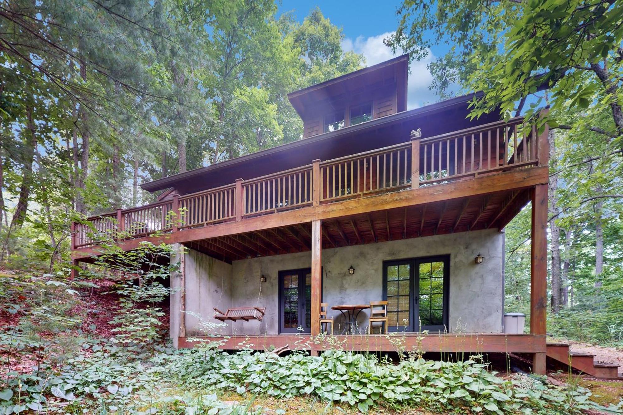 Elkhorn Cabin & Eagles Wing Lodge Asheville Extérieur photo