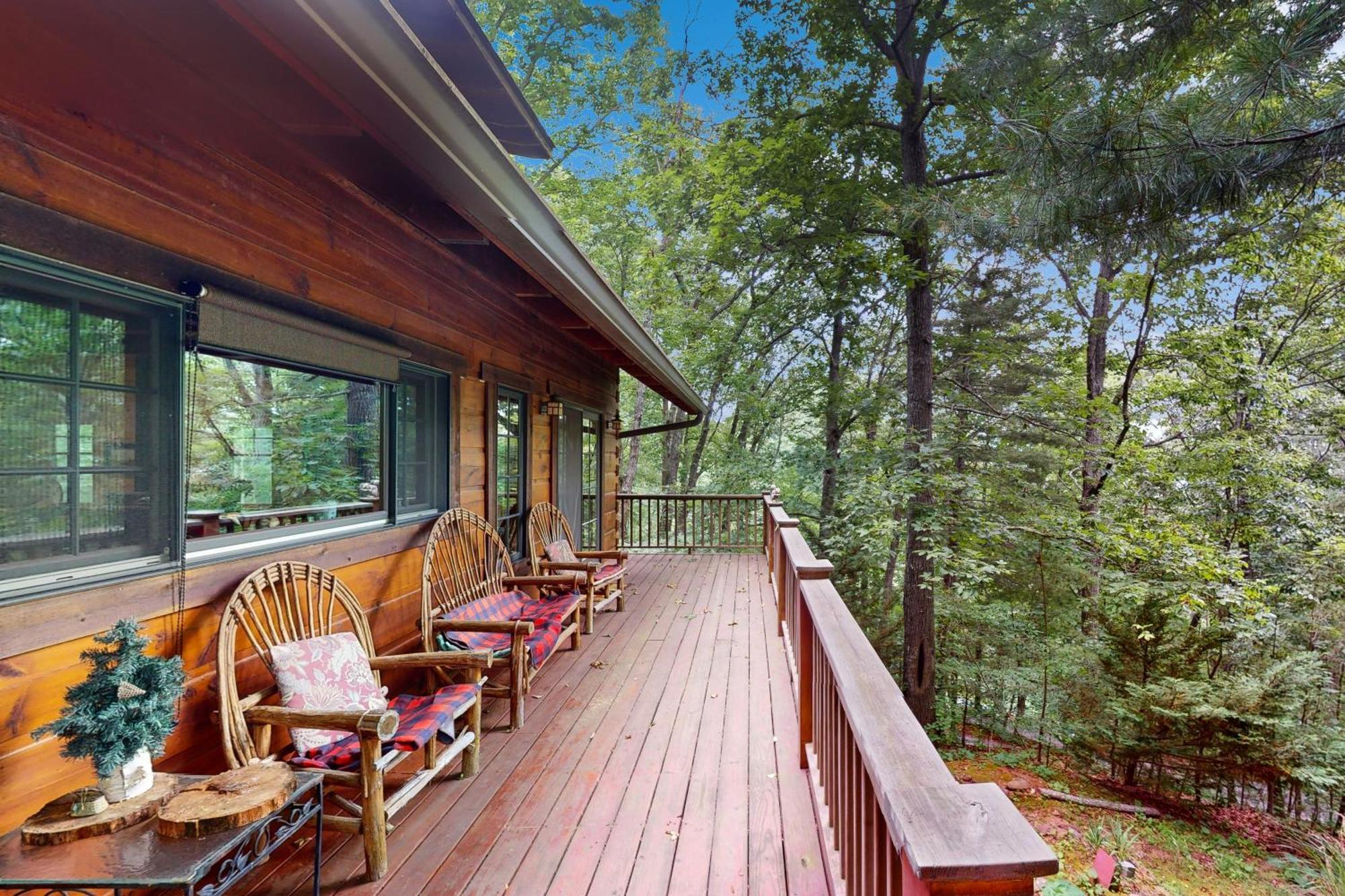 Elkhorn Cabin & Eagles Wing Lodge Asheville Extérieur photo