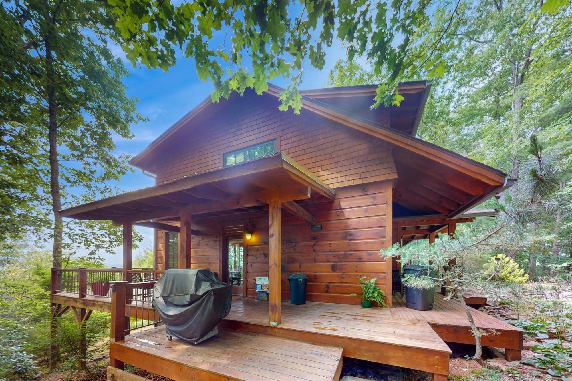 Elkhorn Cabin & Eagles Wing Lodge Asheville Extérieur photo
