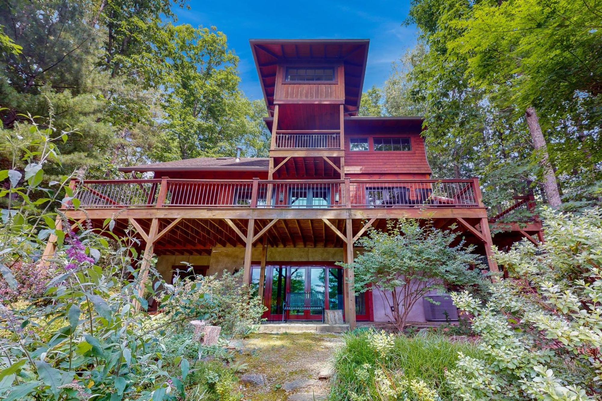 Elkhorn Cabin & Eagles Wing Lodge Asheville Extérieur photo